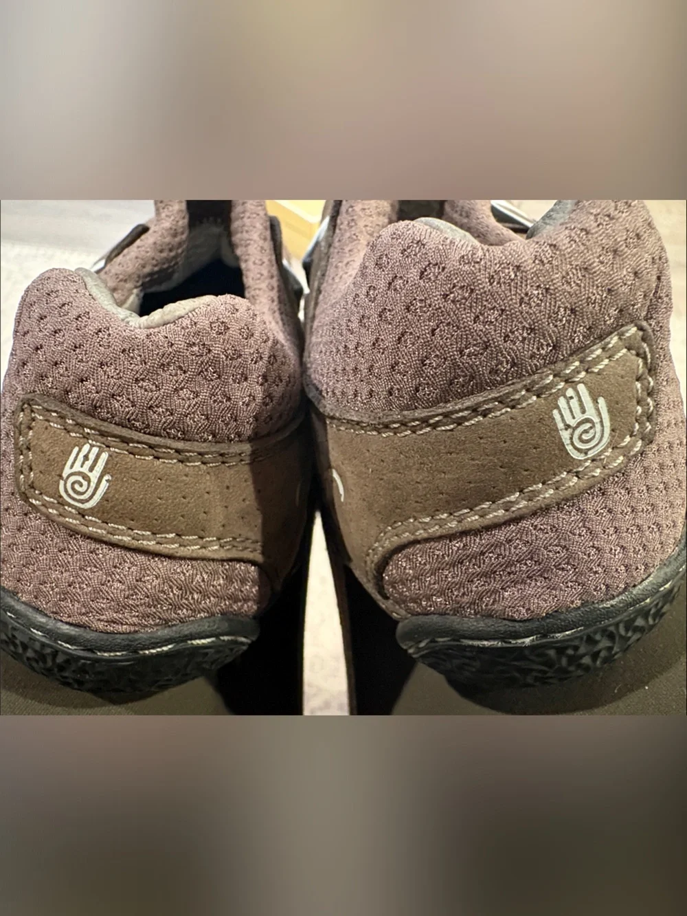 Teva women’s Brown Loafers with White Elastic Strap